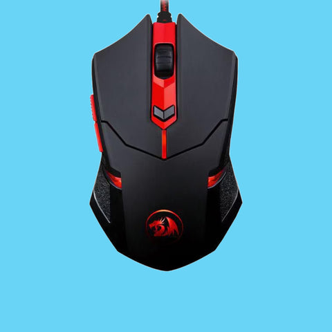 KIT REDRAGON TECLADO MOUSE AUDIFONOS Y MOUSEPAD ALAMBRICO USB NEGRO (S101-BA-2-SP)