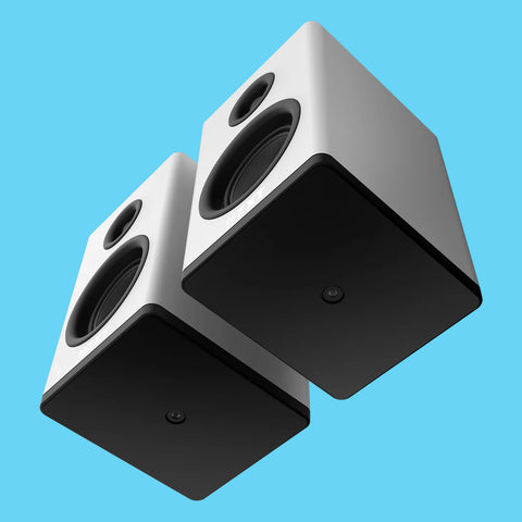 BOCINAS PARA PC GAMING NZXT 2 VIAS ALAMBRICO 3.5MM BLANCO(AP-SPKW2-US)