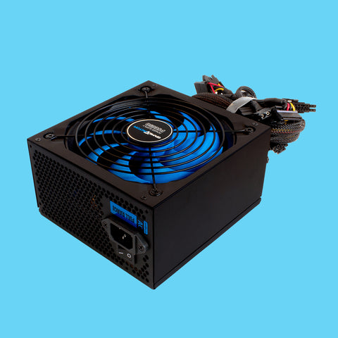 FUENTE DE PODER GAME FACTOR 650WATTS 80 PLUS BRONZE 120MM COLOR NEGRO(PSG650)