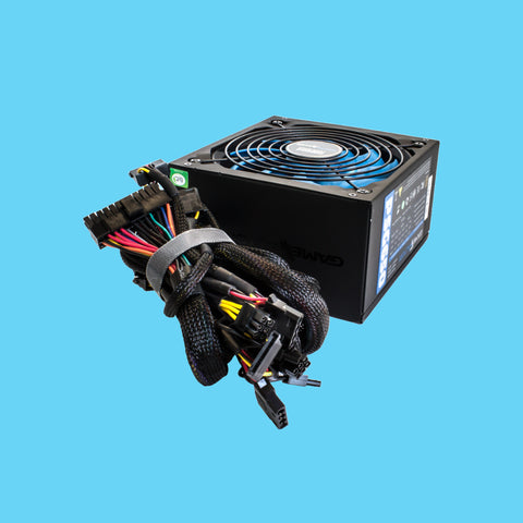 FUENTE DE PODER GAME FACTOR 650WATTS 80 PLUS BRONZE 120MM COLOR NEGRO(PSG650)