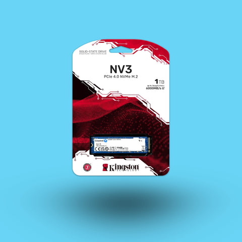 UNIDAD DE ESTADO SOLIDO KINGSTON SSD M.2 1TB NVME PCI EXPRESS 4.0 (SNV3S/1000G)
