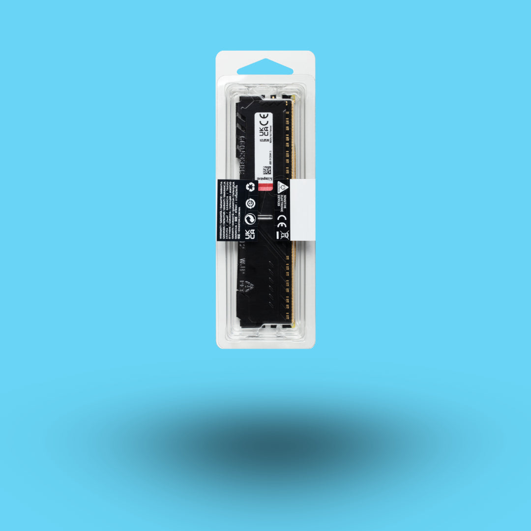 MEMORIA RAM DIMM DDR4 KINGSTON FURY BEAST 8GB 3200MHZ CL16 NEGRO (KF432C16BB/8)
