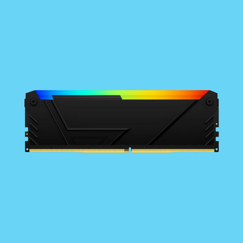 MEMORIA RAM DDR5 KINGSTON FURYBEAST RGB 16GB 5200MHZ DIMM(KF552C40BBA-16)