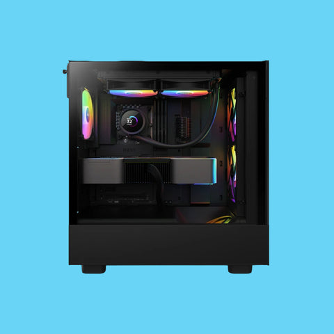 ENFRIAMIENTO LIQUIDO NZXT KRAKEN 240 RGB 2X120MM 1800RPM NEGRO (RL-KR240-B1)
