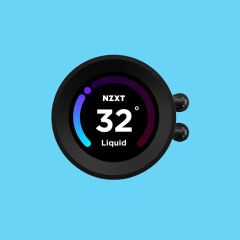 ENFRIAMIENTO LIQUIDO NZXT KRAKEN ELITE  240 2X120MM 1800RPM NEGRO (RL-KN24E-B1)