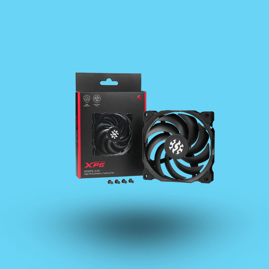 VENTILADOR XPG VENTO 1 FAN 120MM 1200RPM NEGRO (VENTO120-BKCWW)