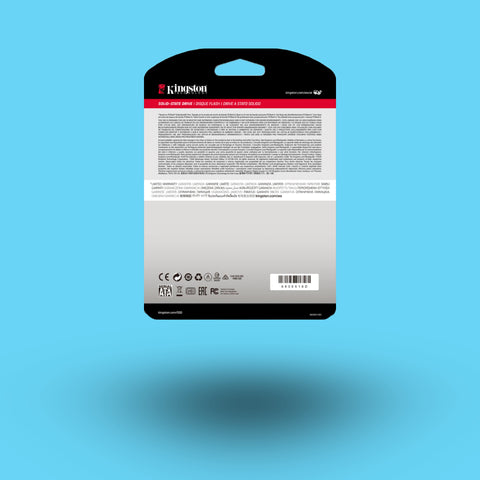 UNIDAD DE ESTADO SOLIDO SSD KINGSTON 960GB SATA 3 2.5 550/350 MB/S R/W SA400S37/960G