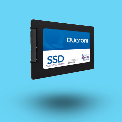 UNIDAD DE ESTADO SOLIDO QUARONI 2.5 SSD 256GB SATA 3 7MM (QSSD256)