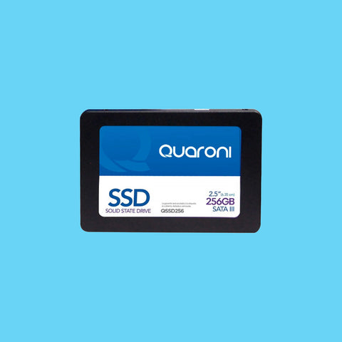 UNIDAD DE ESTADO SOLIDO QUARONI 2.5 SSD 256GB SATA 3 7MM (QSSD256)