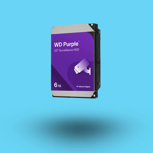 DISCO DURO INTERNO WESTER DIGITAL PURPLE 3.5 6TB SATA3 6GB  (WD64PURZ)