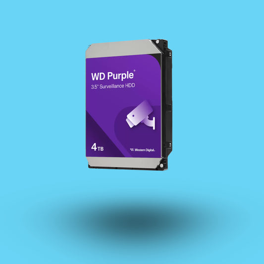 DISCO DURO INTERNO WESTERN DIGITAL 4TB 3.5 SATA PURPLE  (WD43PURZ)