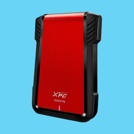 CASE (CARCASA ) PARA DISCO DURO 2.5 EXTERNO ADATA  XPG ROJO (AEX500U3-CRD)