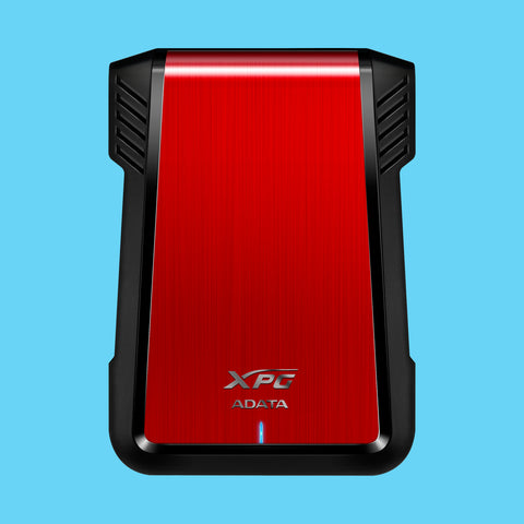 CASE (CARCASA ) PARA DISCO DURO 2.5 EXTERNO ADATA  XPG ROJO (AEX500U3-CRD)