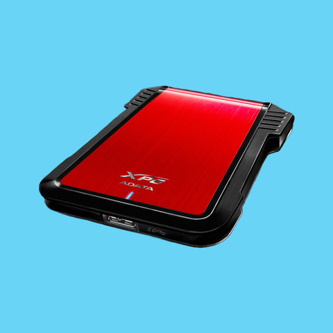 CASE (CARCASA ) PARA DISCO DURO 2.5 EXTERNO ADATA  XPG ROJO (AEX500U3-CRD)