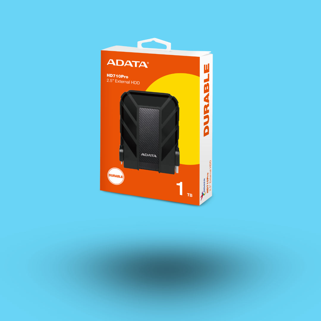 DISCO DURO EXTERNO ADATA 1TB HD710 PRO 2.5 PULGADAS USB 3.0 NEGRO (AHD710P-1TU31-CBK)
