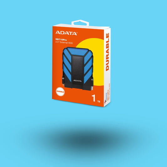 DISCO DURO EXTERNO ADATA PRO 1TB HD710 USB 3.1 2.5P AZUL (AHD710P 1TU31 CBL)