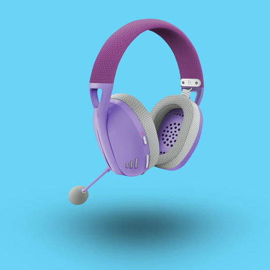 AUDIFONOS GAMER REDRAGON IRE PRO H848 PURPLE  ALAMBRICOS  INALAMBRICOS  (H848PL)