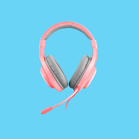 AUDIFONOS GAMER REDRAGON HYLAS H260P DIADEMA ALAMBRICO 2 METROS MICROFONO OMNIDIRECCIONAL USB-A RGB ROSA (H260P-RGB)