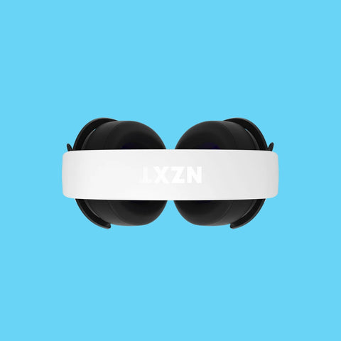 AUDIFONOS GAMER NZXT DIADEMA AP-WCB40-W2 ALAMBRICO 2 METROS 3.5 MM BLANCO (AP-WCB40-W2)