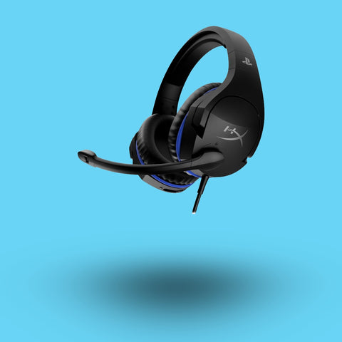 AUDIFONOS DIADEMA GAMER HYPERX CLOUD STINGER ALAMBRICO NEGRO/AZUL (4P5K0AA#ABL)