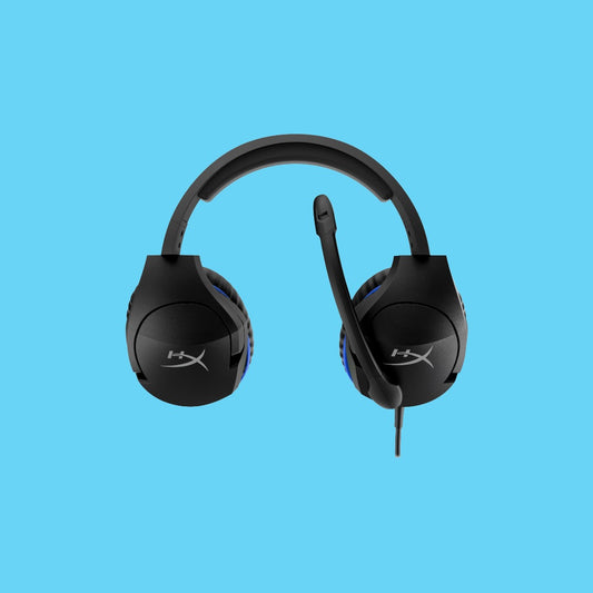 AUDIFONOS DIADEMA GAMER HYPERX CLOUD STINGER ALAMBRICO NEGRO/AZUL (4P5K0AA#ABL)