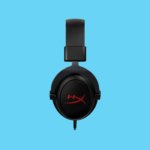 KIT STREAMER HYPERX AUDIFONOS DIADEMA CLOUD CORE + MICROFONO SOLOCAST (HBNDL0001)