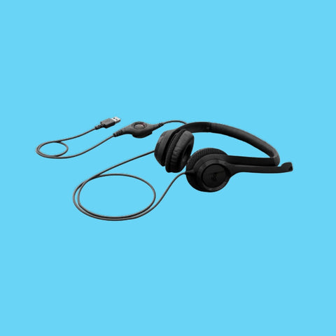 DIADEMA LOGITECH H390 STEREO C/MICROFONO USB (981-000060)