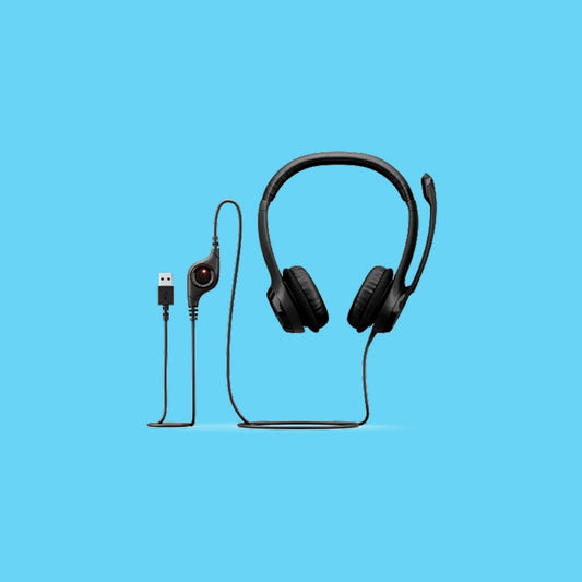 DIADEMA LOGITECH H390 STEREO C/MICROFONO USB (981-000060)
