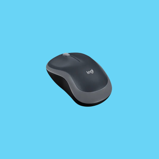 MOUSE M185 WIRELESS NEGRO GRIS 910-002225