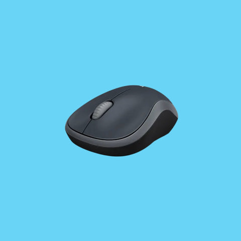 MOUSE M185 WIRELESS NEGRO GRIS 910-002225