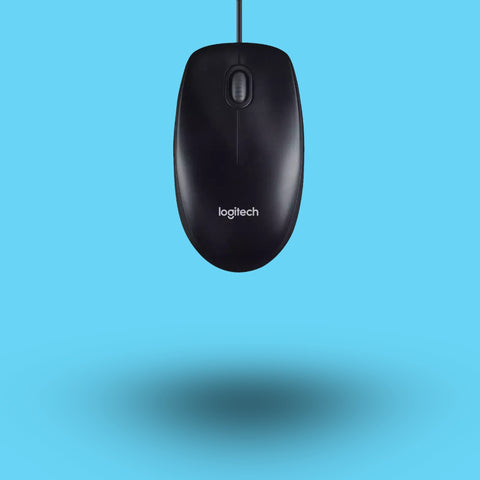 MOUSE M90 ALAMBRICO USB NEGRO (910-004053)