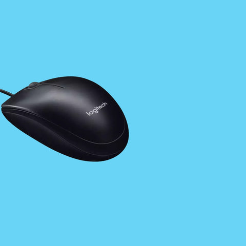 MOUSE M90 ALAMBRICO USB NEGRO (910-004053)