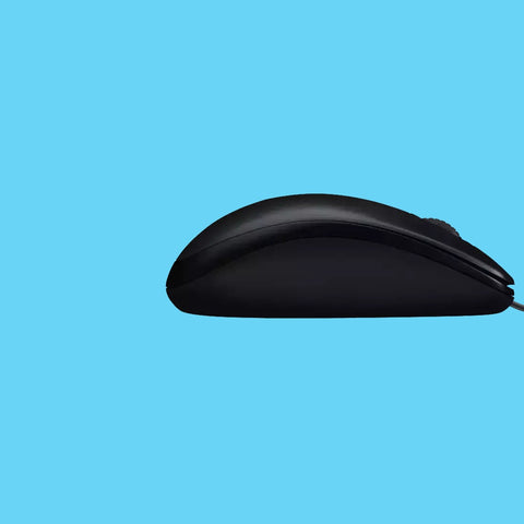 MOUSE M90 ALAMBRICO USB NEGRO (910-004053)