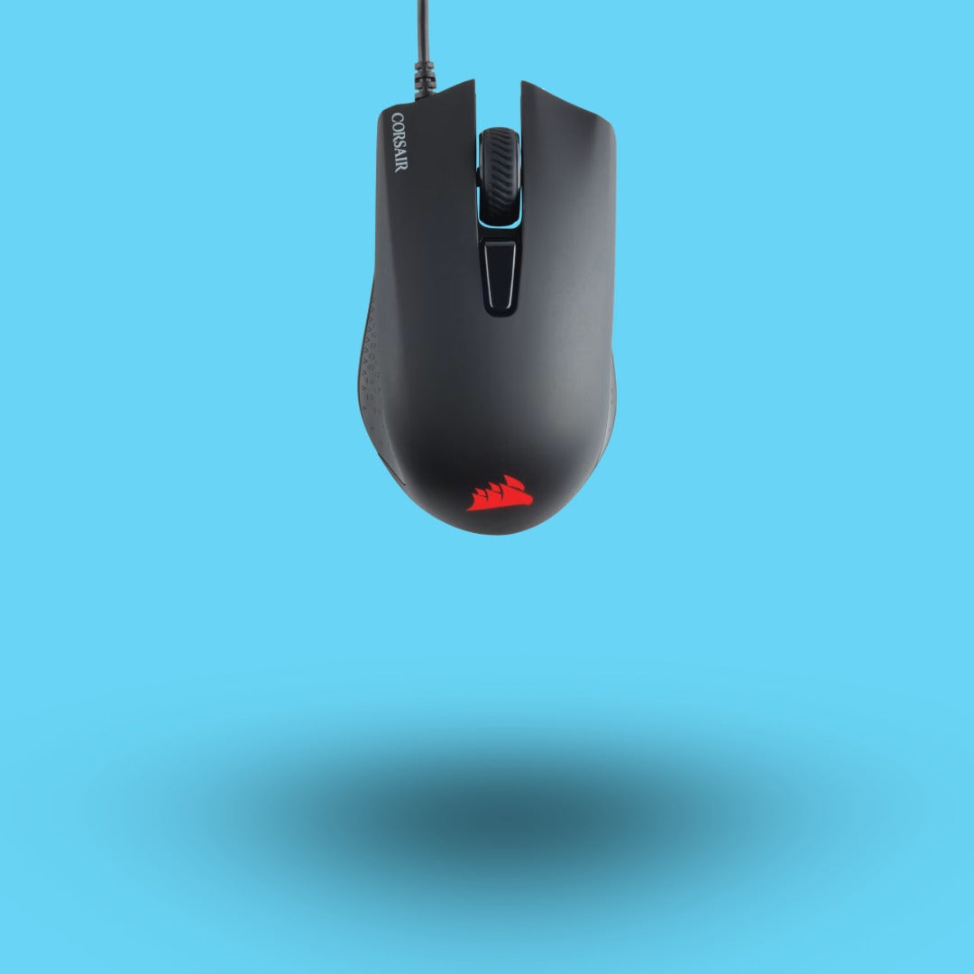 Mouse Corsair Harpoon Laser Usb  Rgb Refurbished 6,000 Dpi Gamer Negro