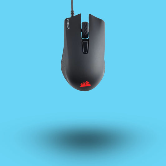 Mouse Corsair Harpoon Laser Usb  Rgb Refurbished 6,000 Dpi Gamer Negro