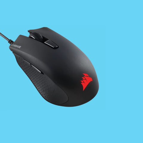 Mouse Corsair Harpoon Laser Usb  Rgb Refurbished 6,000 Dpi Gamer Negro