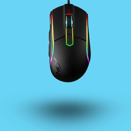 MOUSE PRIMER SWITCH OMRON OPTICO PMW 3360 12000 DPI 50G 250 IPS RGB ALAMBRICO USB TIPO A GAMER (PRIMER-BKCWW)