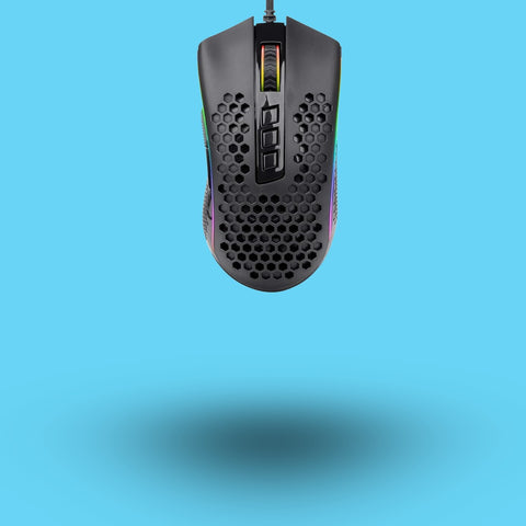 MOUSE REDRAGON OPTICO CABLE USB RETROILUMINACION RGB 8 BOTONES PROGRAMABLES (M988-RGB)