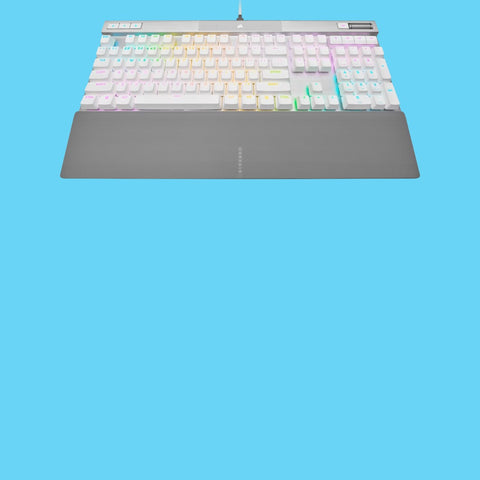 TECLADO CORSAIR K70 PRO RGB OPTICO MECANICO ALAMBRICO BLANCO (CH-910951A-NA)