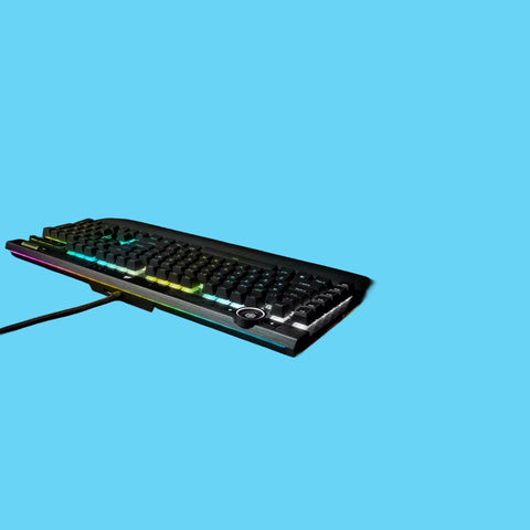 TECLADO CORSAIR K100 PRO RGB MECANICO ALAMBRICO NEGRO (CH-912A01A-NA)