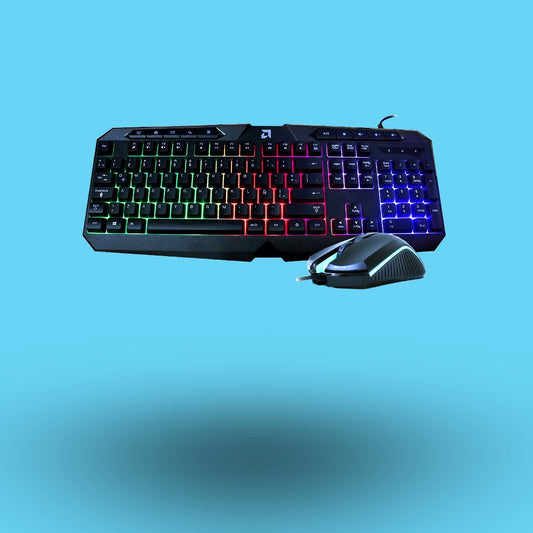 KIT GAMER ROYAL TECLADO Y MOUSE ALAMBRICO (DIM-ROYAL-TALENT-ULTREX)