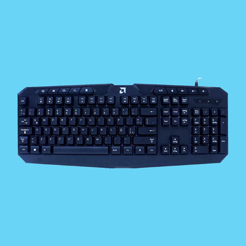 KIT GAMER ROYAL TECLADO Y MOUSE ALAMBRICO (DIM-ROYAL-TALENT-ULTREX)
