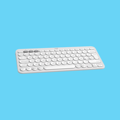 TECLADO LOGITECH INALAMBRICO WRLS PEBBLE K380S BLANCO (920-011784)