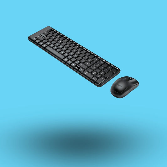Kit Logitech Mk220 Teclado Y Mouse Inalambrico Usb