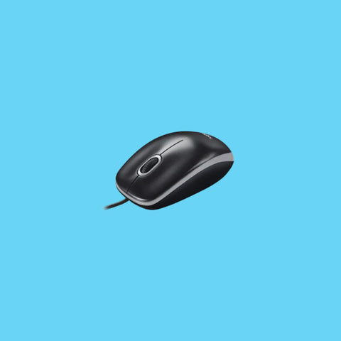 KIT DE TECLADO Y MOUSE LOGITECH ALAMBRICO TECLAS MULTIMEDIA USB NEGRO (920-002716)