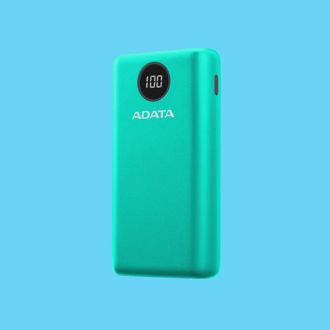 POWER BANK ADATA P20000QCD 20.000MAH 2XUSB TIPO C VERDE (AP20000QCD-DGT-CGN)