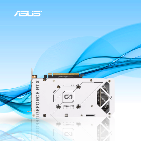 TARJETA DE VIDEO ASUS DUAL NVIDIA GEFORCE RTX 5060 EDICION OC BLANCA 8 GB GDDR7 128BIT PCI-E 2565 MHZ (90YV0N15-MVAA00)