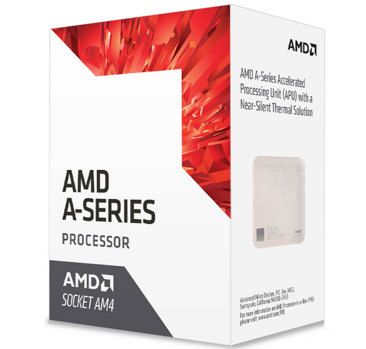 PROCESADOR AMD A6 9500 AM4 DUAL CORE 3.5GHZ 3.8GHZ TURBO, 65W, SOCKET AM4 (AD9500AGABBOX)