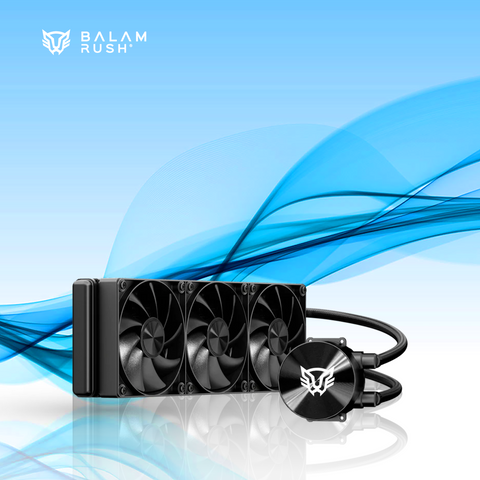 ENFRIAMIENTO LIQUIDO BALAM RUSH CRYO ALLBLACK CPU 360MM HASTA 1800RPM NEGRO (BR-944106)