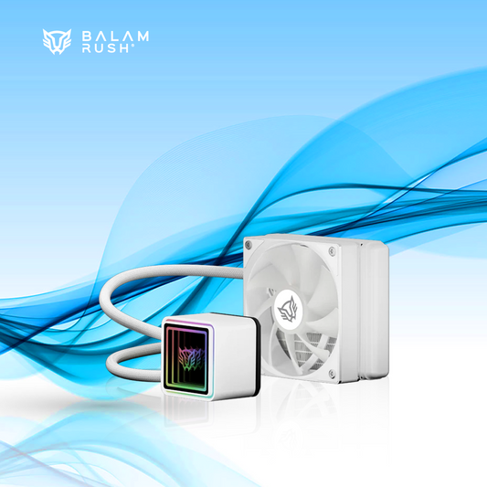 ENFRIAMIENTO LIQUIDO BALAM RUSH CRYO PRISM 120 ICE CPU 1X 120MM HASTA 2550RPM BLANCO (BR-944038)